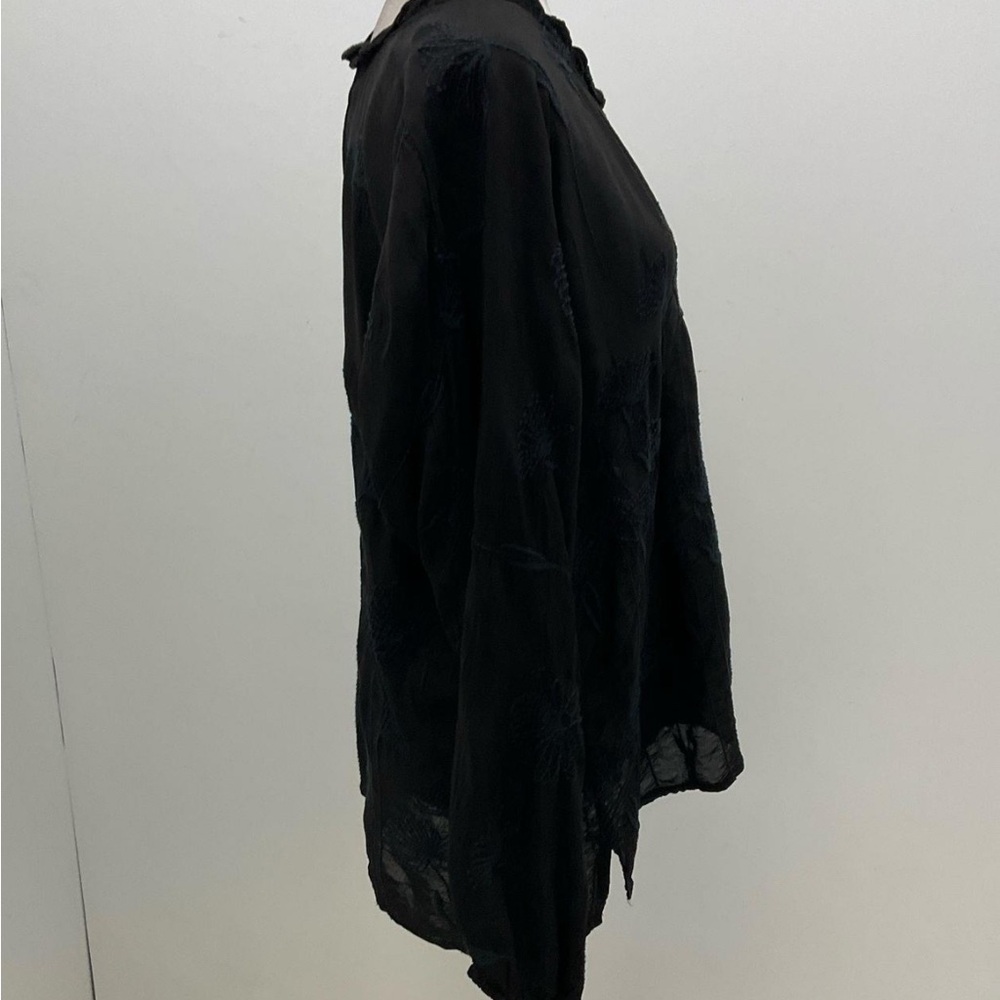 Johnny Was Black Blouse - Picture 6 of 6